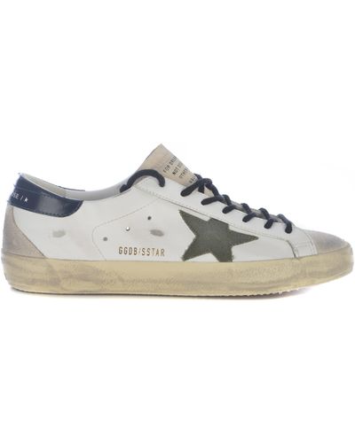 Golden Goose Trainers Super Star Made Of Leather - White