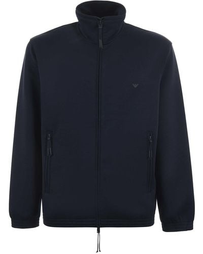 EA7 Zipped Sweatshirt - Blue