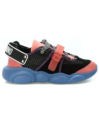 Moschino Teddy-sole Sneakers - Blue