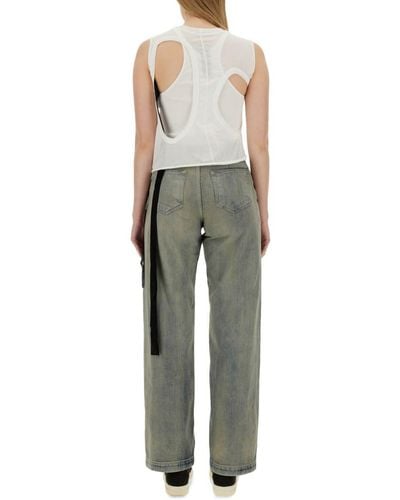 Rick Owens Top Cut Out - Green
