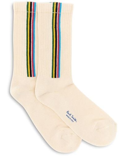 PS by Paul Smith Sports Stripe Socks - Natural