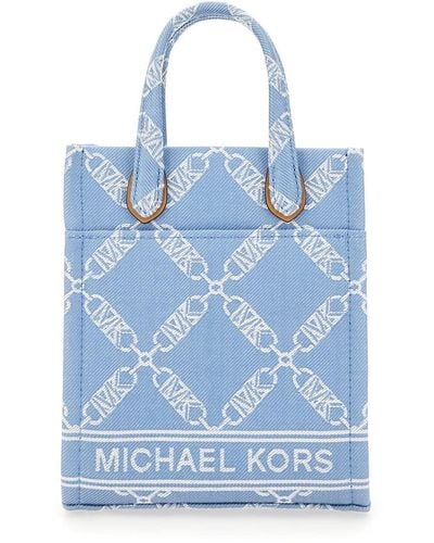 MICHAEL Michael Kors Extra-small "gigi" Tote Bag - Blue