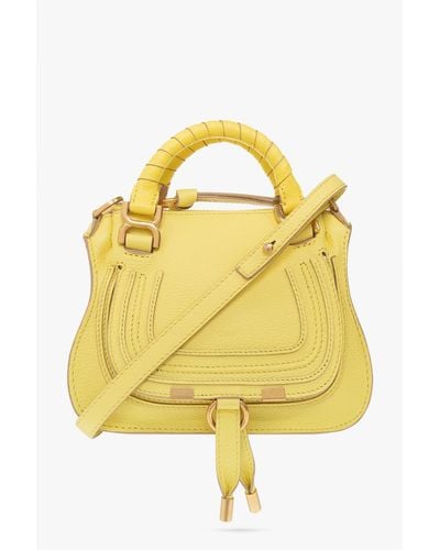 Chloé Marcie Mini Shoulder Bag - Yellow