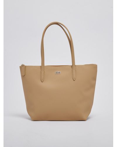 Lacoste Pvc Shopping Bag - White