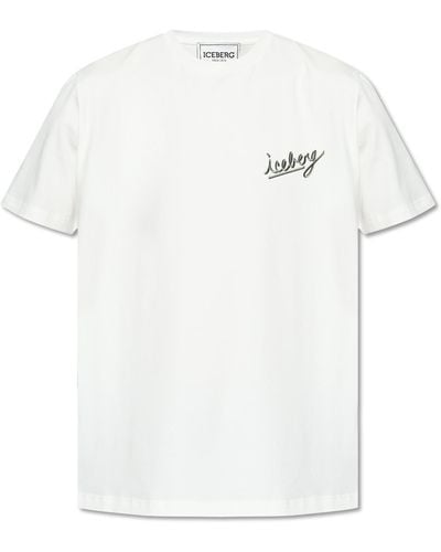 Iceberg Printed T-Shirt - White