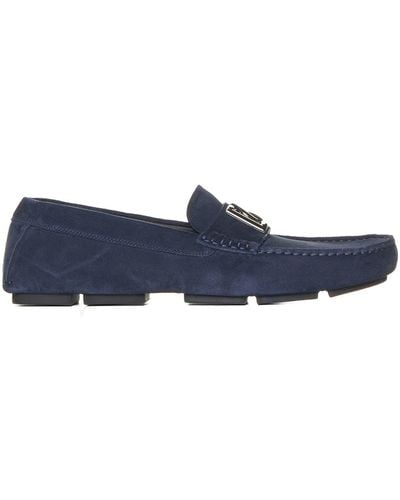 Dolce & Gabbana Flat Shoes - Blue
