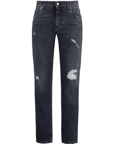 Dolce & Gabbana Regular Fit Jeans - Blue