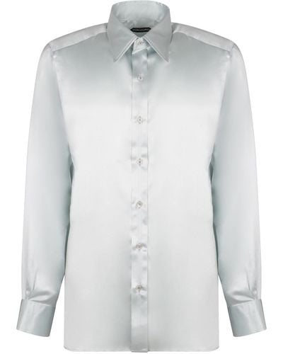 Tom Ford Silk Shirt - Gray