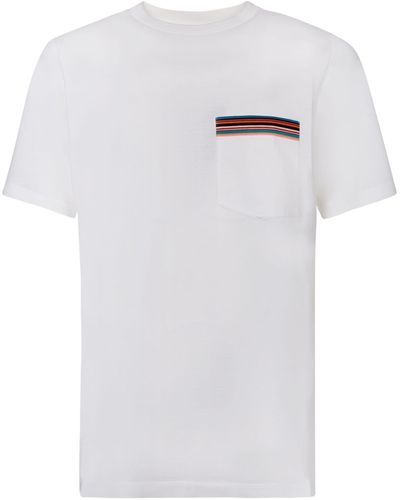 Paul Smith Pocket T-Shirt - White