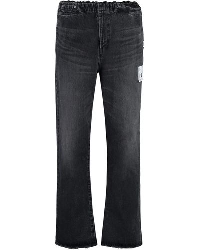 Maison Mihara Yasuhiro 5-pocket Straight-leg Jeans - Blue