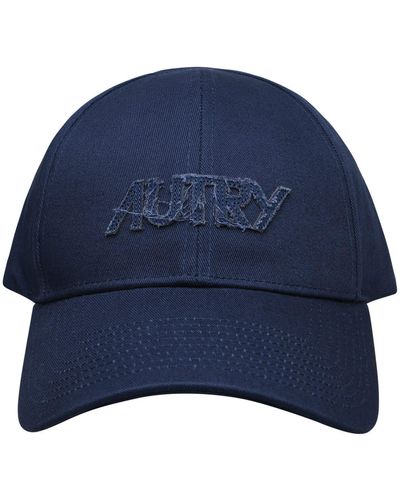 Autry Blue Cotton Hat