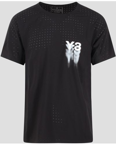 Y-3 M Run Ss T-shirt - Black