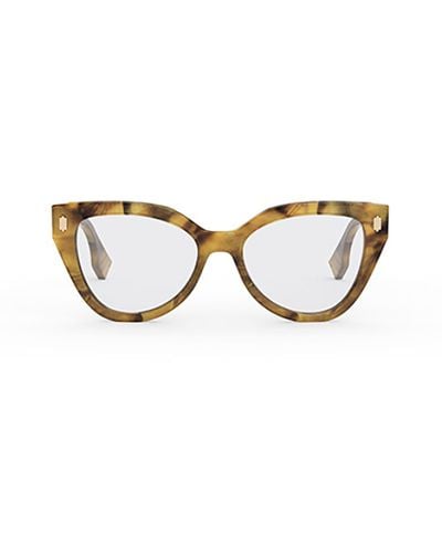 Fendi Cat-eye Frame Glasses - Multicolour
