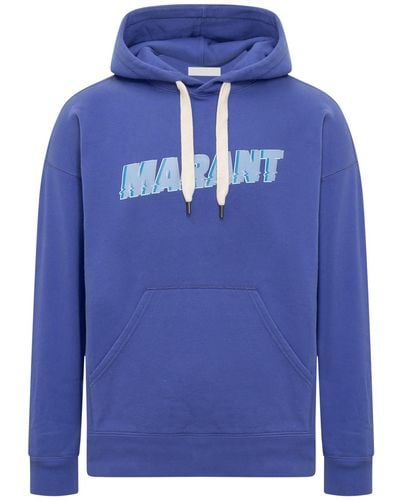 Isabel Marant Sweatshirt With Logo - Blue