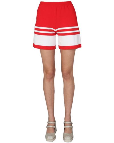 Boutique Moschino Sailor Mood Shorts - Red