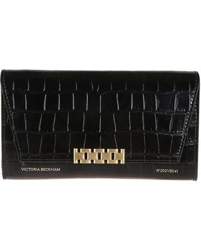 Victoria Beckham Wallet On Chain Bag - Black