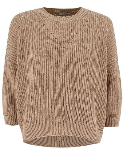 Peserico Sweater - Natural