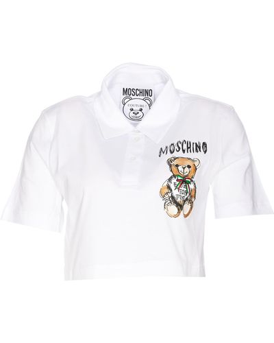 Moschino T-shirts And Polos - White