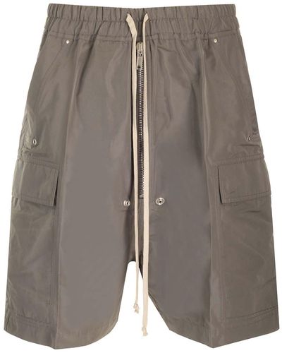 Rick Owens Cargo Shorts - Gray