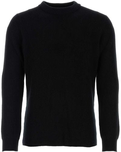 Johnstons of Elgin Cashmere Sweater - Black