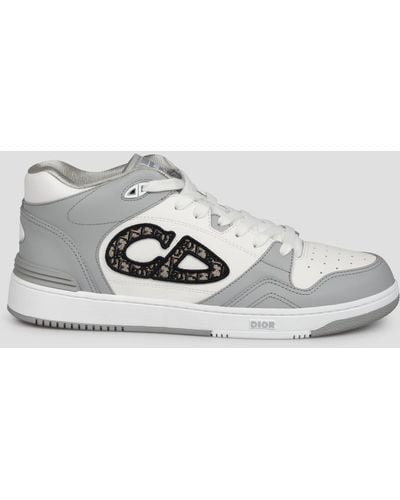Dior B57 Mid-top Trainers - White