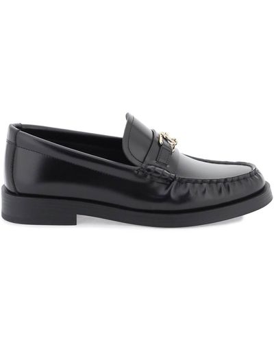 Jimmy Choo Addie Loafers - Black