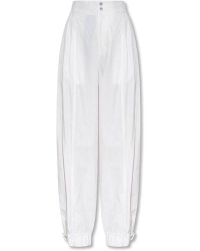 Bottega Veneta Loose-fitting Trousers - White