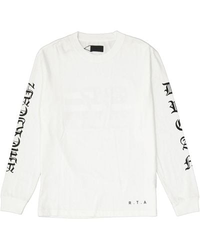 RTA Cotton T-Shirt - White