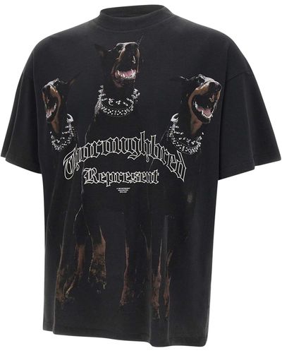 Represent Thoroughbred Cotton T-Shirt - Black