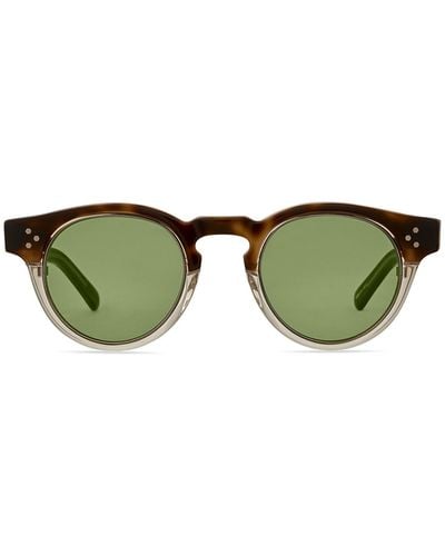 Mr. Leight Kennedy S Honeycomb Laminate-Antique/ Sunglasses - Green