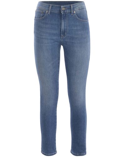 Dondup Jeans Dalia Made Of Stretch Denim - Blue