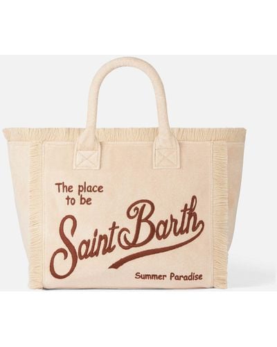 Mc2 Saint Barth Vanity Terry Shoulder Bag - Natural