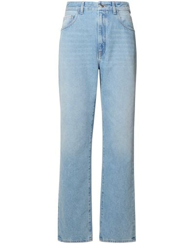 Gcds Light Cotton Jeans - Blue