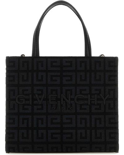 Givenchy Canvas G-Tote Handbag - Black
