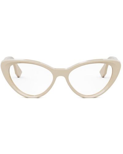 Fendi Butterfly Frame Glasses - Metallic