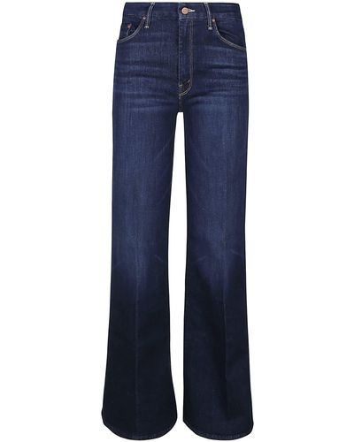 Mother The Roller Sneak Jeans - Blue
