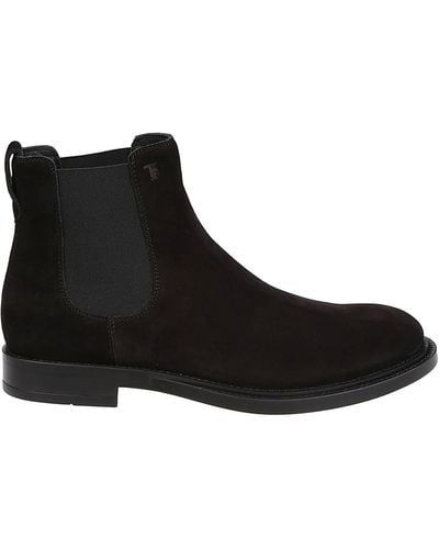Tod's 62C Formal Ankle Boots - Black