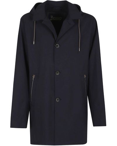 Herno Trench - Blue