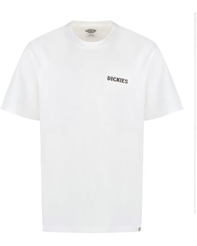 Dickies Hays Cotton Crew-Neck T-Shirt - White