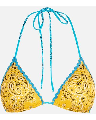 Bikini costume mc2 st barth Judymarielle string bralette brazilian slip  Size M Color BANDANNA ROUND W 3221 - Livio Sport