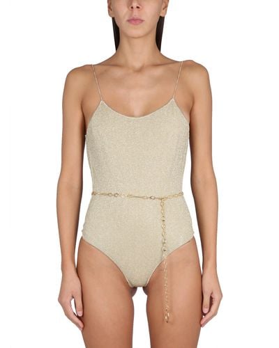 Oséree "lumière Maillot" One-piece Swimsuit - White