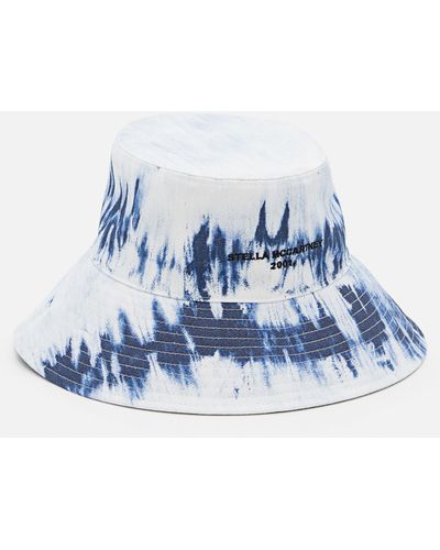 Stella McCartney Eco Cotton Bucket Hat - Blue