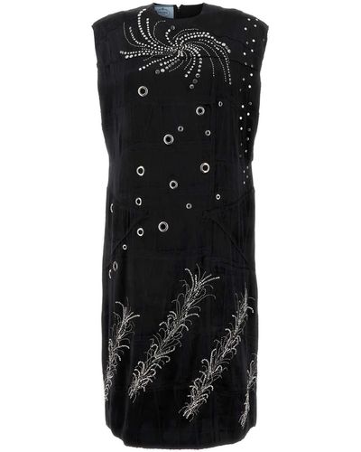 Prada Velvet Dress - Black