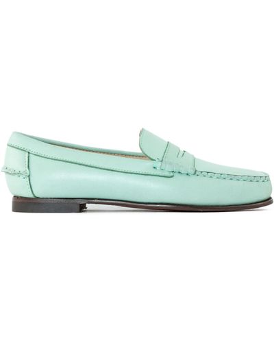 Sebago Ice Smooth Grain Leather Loafer - Green