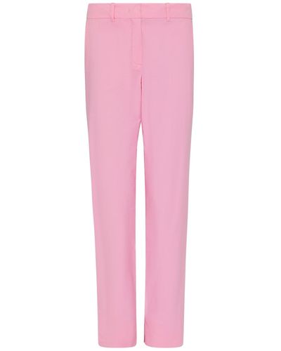 Marella Pink High-waisted Pants