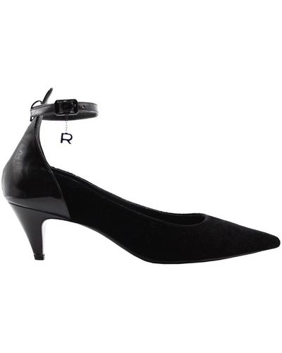 Rochas Velvet Shoe - Black