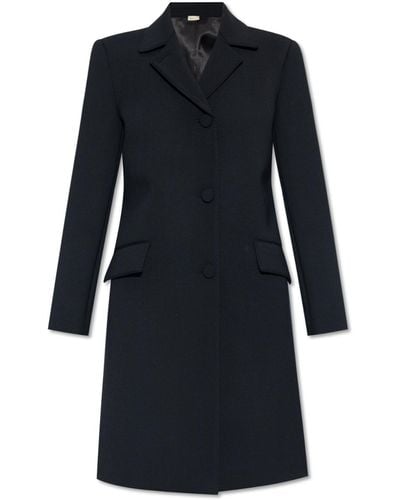 Gucci Single-Breasted Coat - Blue