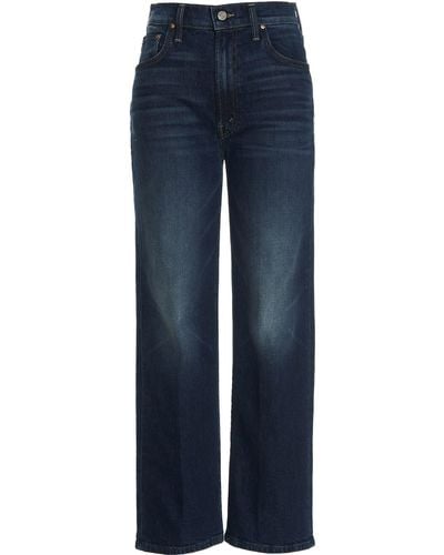 Mother 'the Rambler Zip Ankle' Jeans - Blue