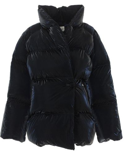 Khaite Mott Padded Oversized-fit Coat - Black