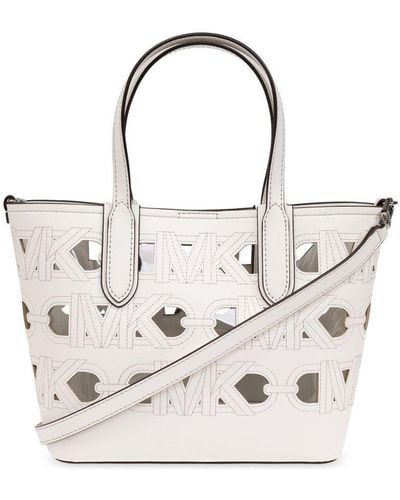 MICHAEL Michael Kors 'eliza Xs' Shopper Bag, - White